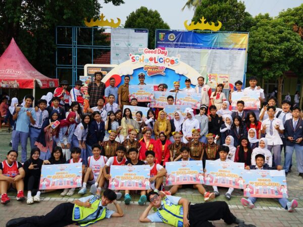Kemeriahan Event Good Day Schoolicious Youth Talent di SMAN 5 Bandar Lampung