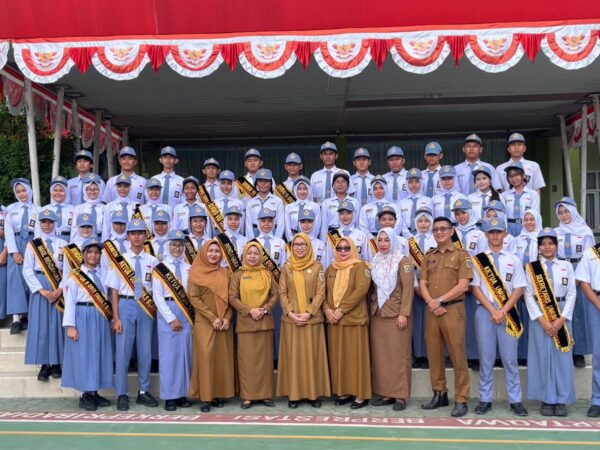 Pelantikan Pimpinan OSIS dan MPK SMAN 5 Bandar Lampung